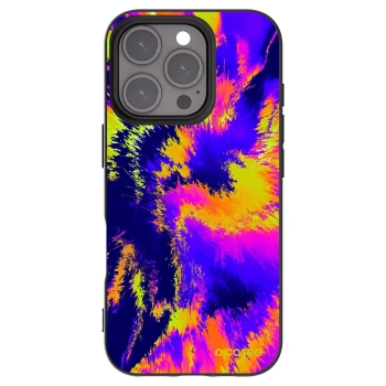 Picasee silikonski črni ovitek za Apple iPhone 16 Pro - Burn