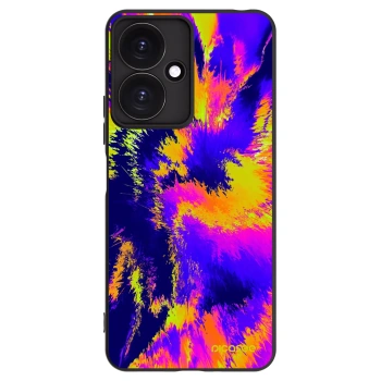 Picasee silikonski črni ovitek za Xiaomi Redmi 13C 5G - Burn