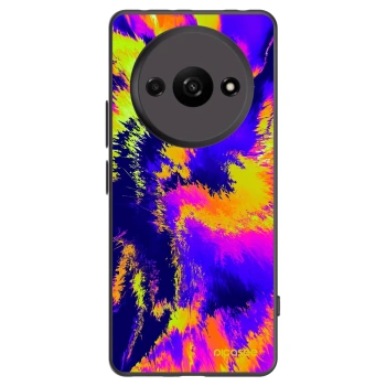 Picasee silikonski črni ovitek za Xiaomi Redmi A3 - Burn