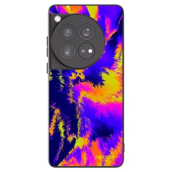 Picasee silikonski črni ovitek za OnePlus 12 5G - Burn