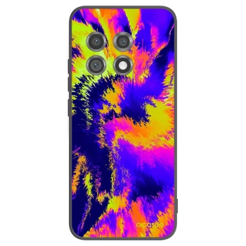 Picasee silikonski črni ovitek za OnePlus 11 5G - Burn