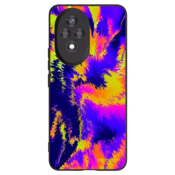 Picasee silikonski črni ovitek za Honor 200 Pro 5G - Burn