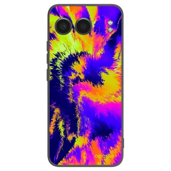 Picasee silikonski črni ovitek za OnePlus Nord 4 - Burn