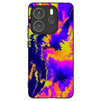Picasee silikonski črni ovitek za Xiaomi Redmi Note 14 4G - Burn