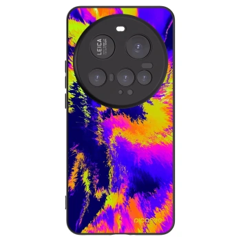 Picasee silikonski črni ovitek za Xiaomi 15 Ultra - Burn