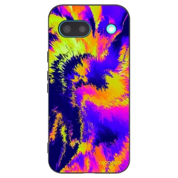 Picasee silikonski črni ovitek za Google Pixel 8a - Burn