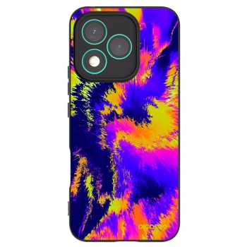 Picasee silikonski črni ovitek za Honor 400 Lite 5G - Burn