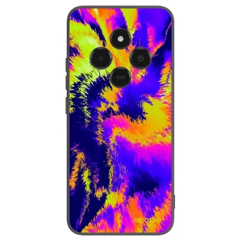 Picasee silikonski črni ovitek za Xiaomi Poco C75 - Burn