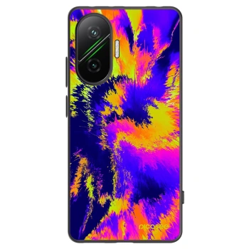 Picasee silikonski črni ovitek za Xiaomi Poco F7 Pro 5G - Burn