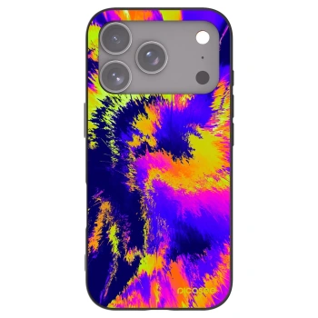 Picasee silikonski črni ovitek za Apple iPhone 17 Pro - Burn