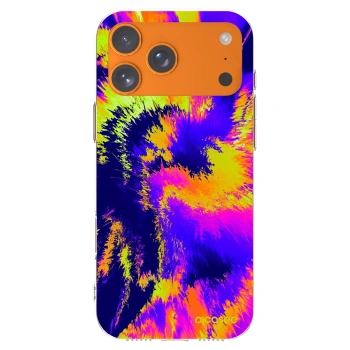 Picasee silikonski prozorni ovitek za Apple iPhone 17 Pro Max - Burn