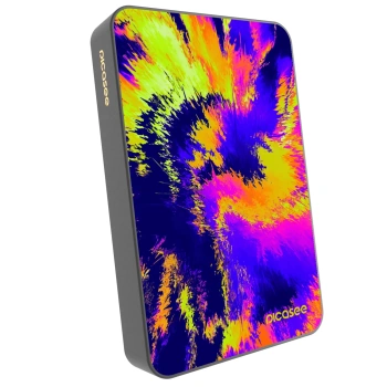 Picasee Prenosna baterija z MagSafe 10 000 mAh Siva - Burn