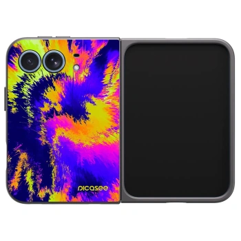 Picasee silikonski črni ovitek za Apple iPhone Duo - Burn
