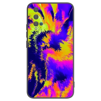 Picasee silikonski črni ovitek za Huawei Nova 5T - Burn
