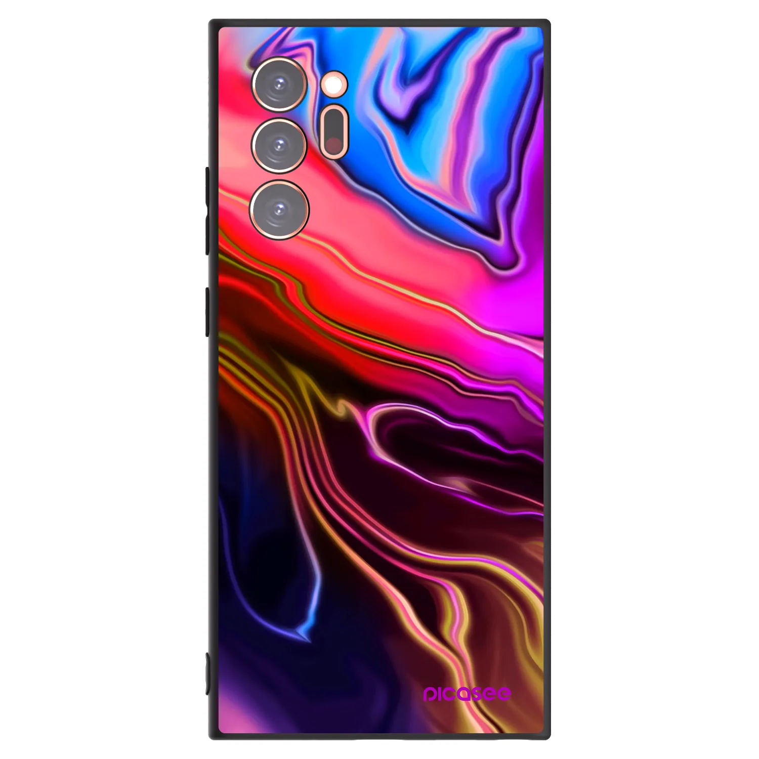 Picasee silikonski črni ovitek za Samsung Galaxy Note 20 Ultra - Electric