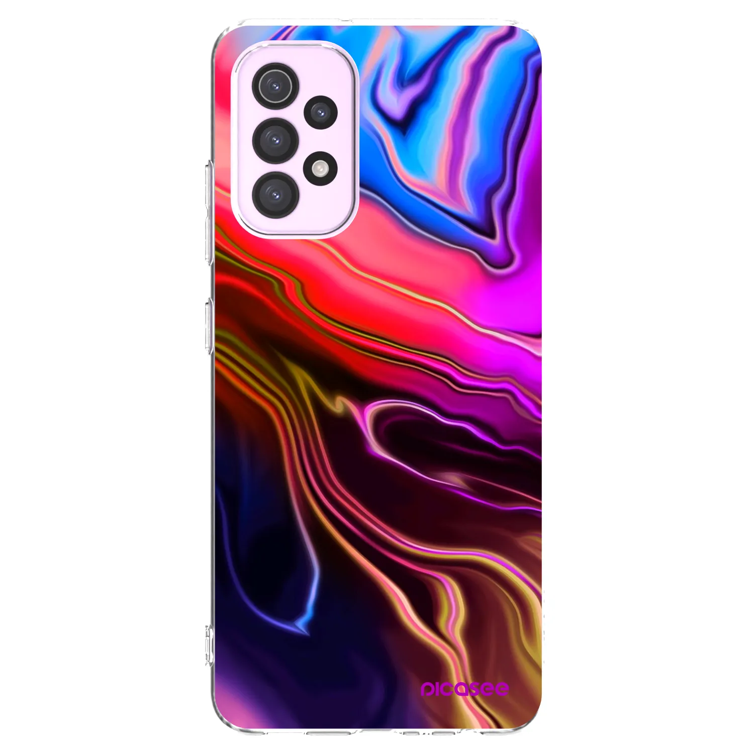 Picasee silikonski prozorni ovitek za Samsung Galaxy A32 5G A326B - Electric