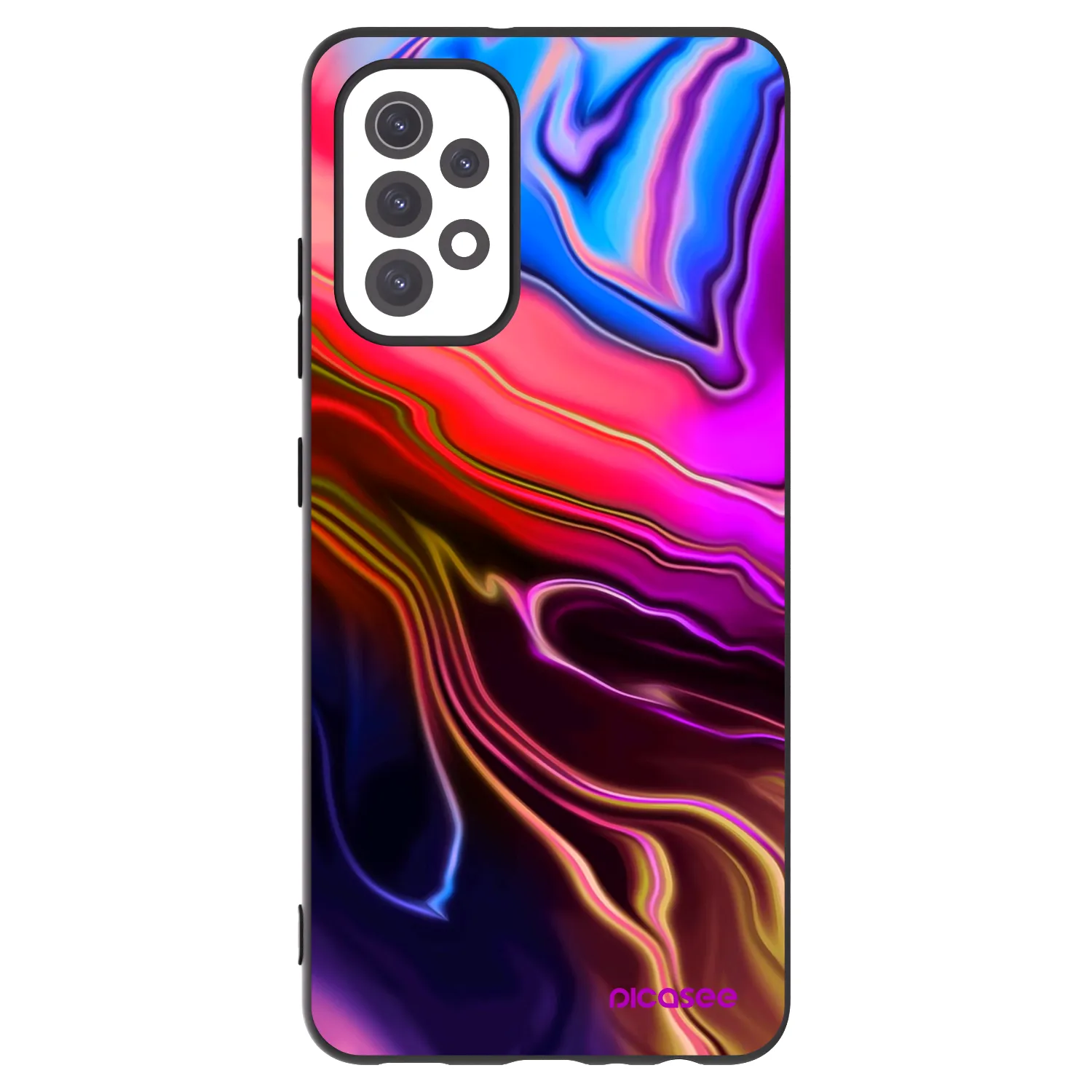 Picasee silikonski črni ovitek za Samsung Galaxy A32 5G A326B - Electric