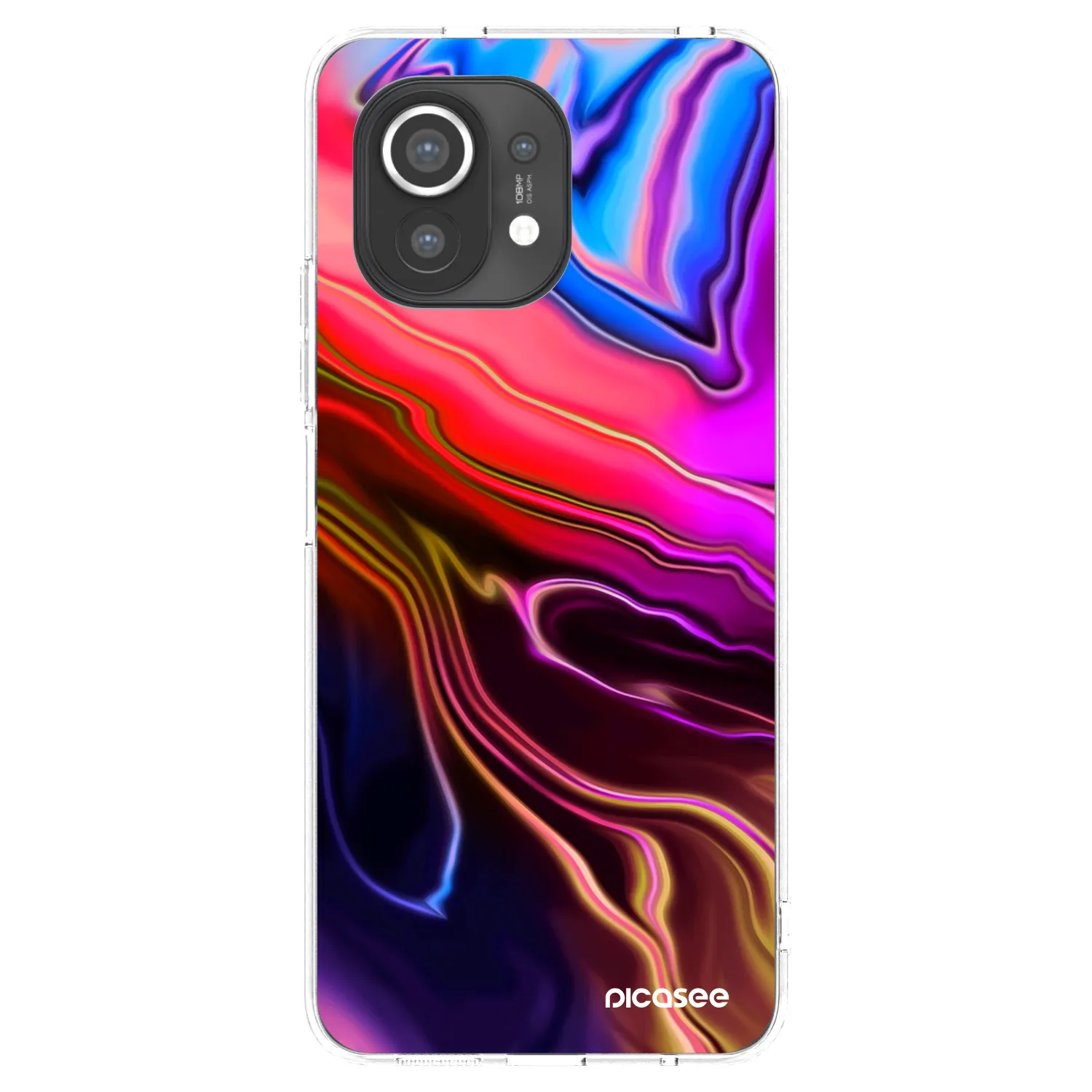 Picasee silikonski prozorni ovitek za Xiaomi Mi 11 - Electric