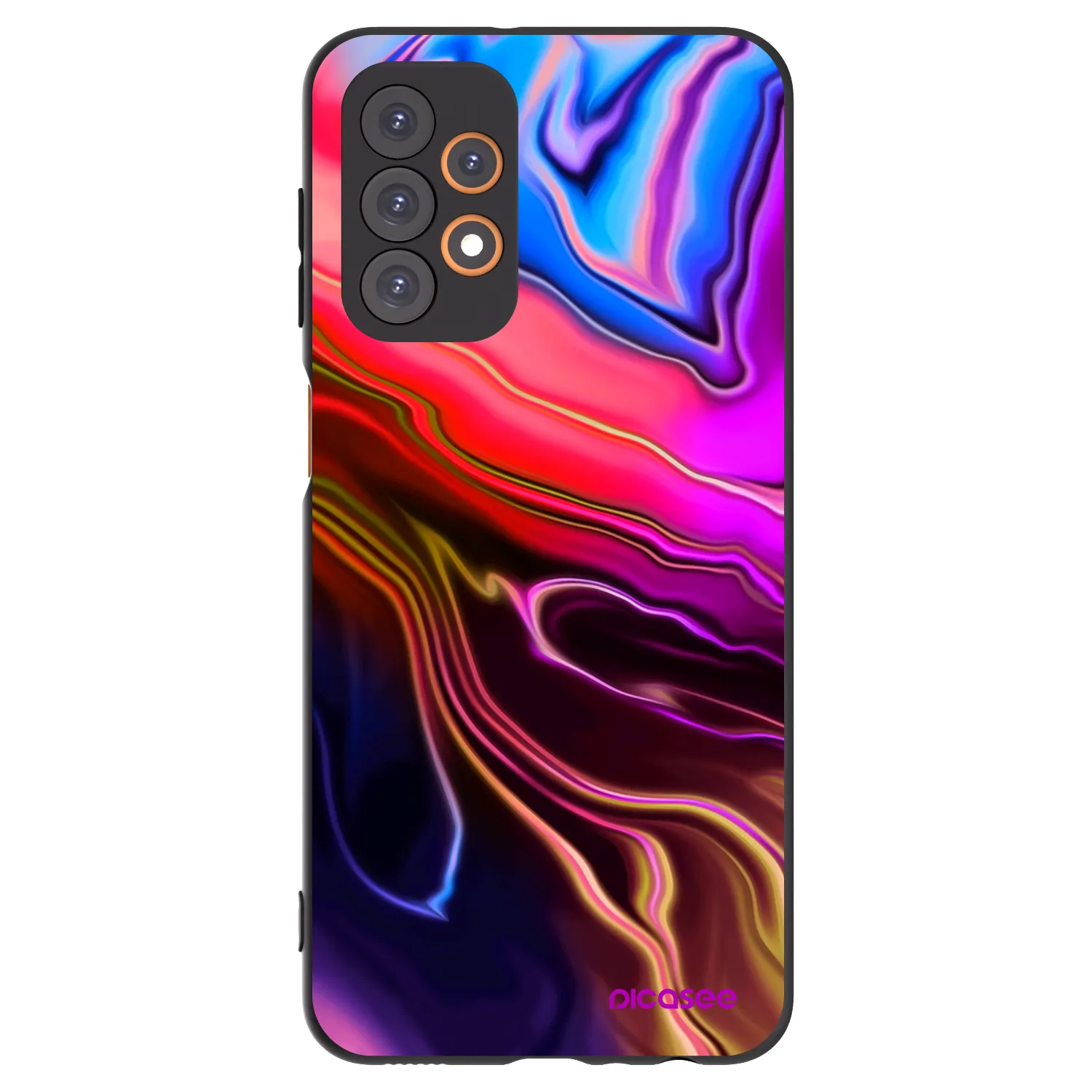 Picasee silikonski črni ovitek za Samsung Galaxy A23 A236B 5G - Electric