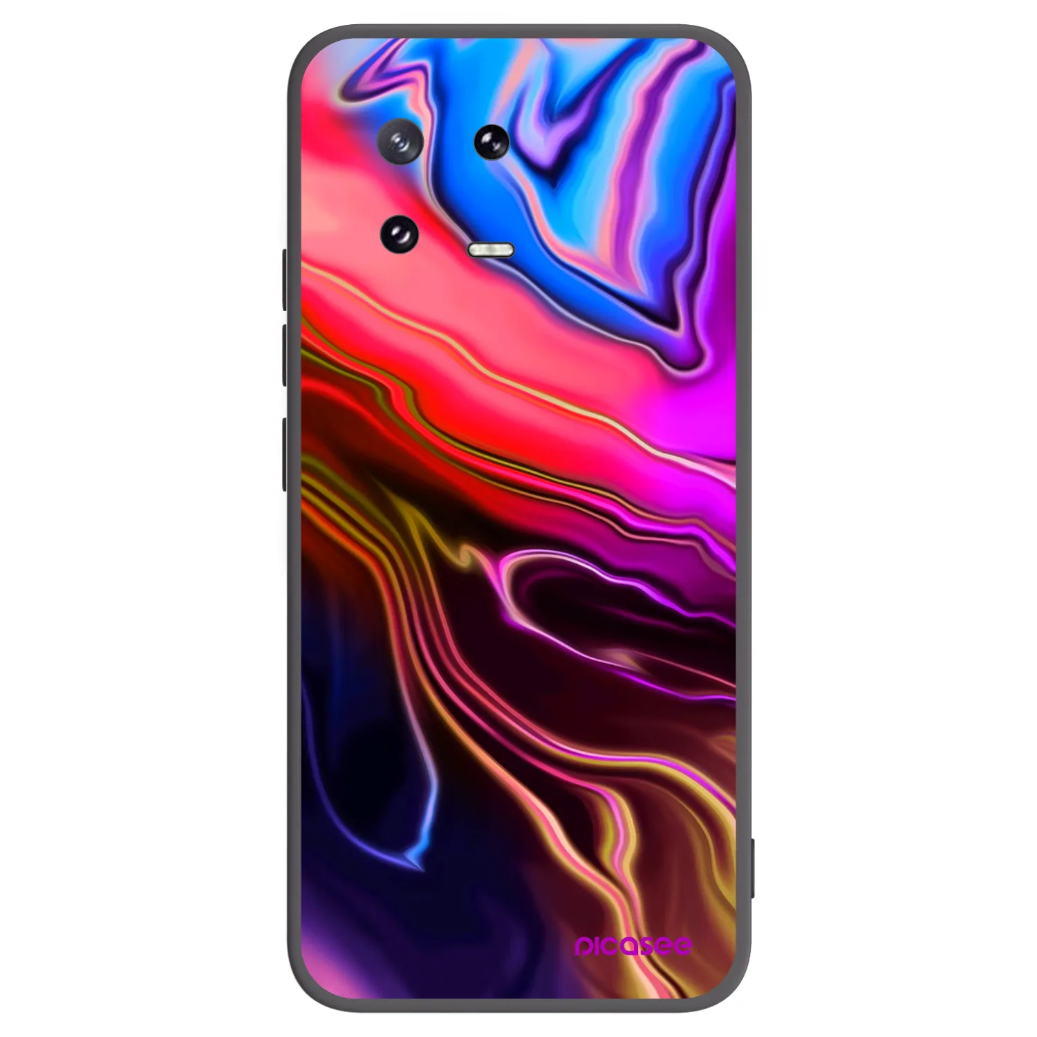 Picasee silikonski črni ovitek za Xiaomi 13 Pro - Electric