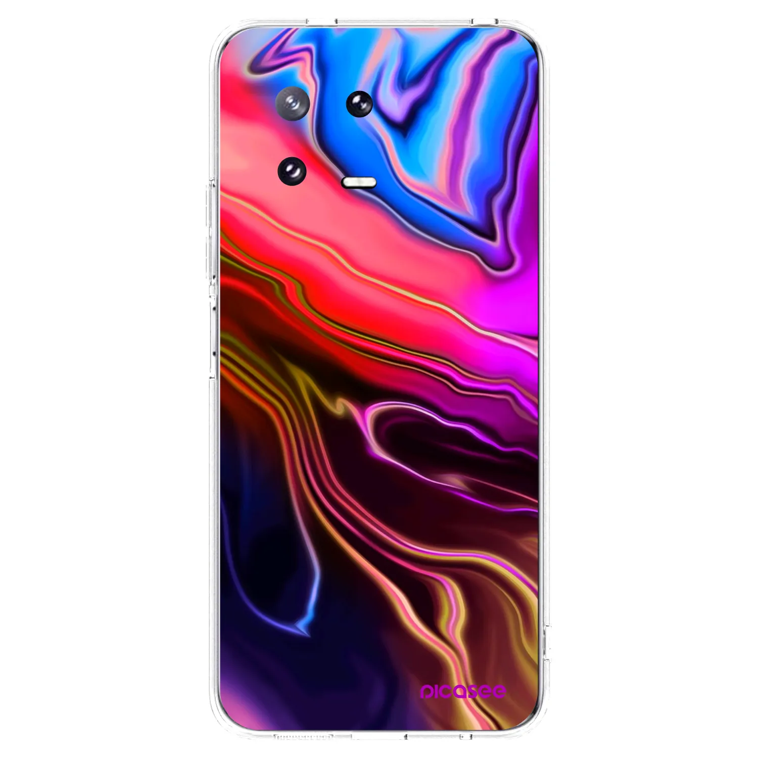 Picasee silikonski prozorni ovitek za Xiaomi 13 Pro - Electric