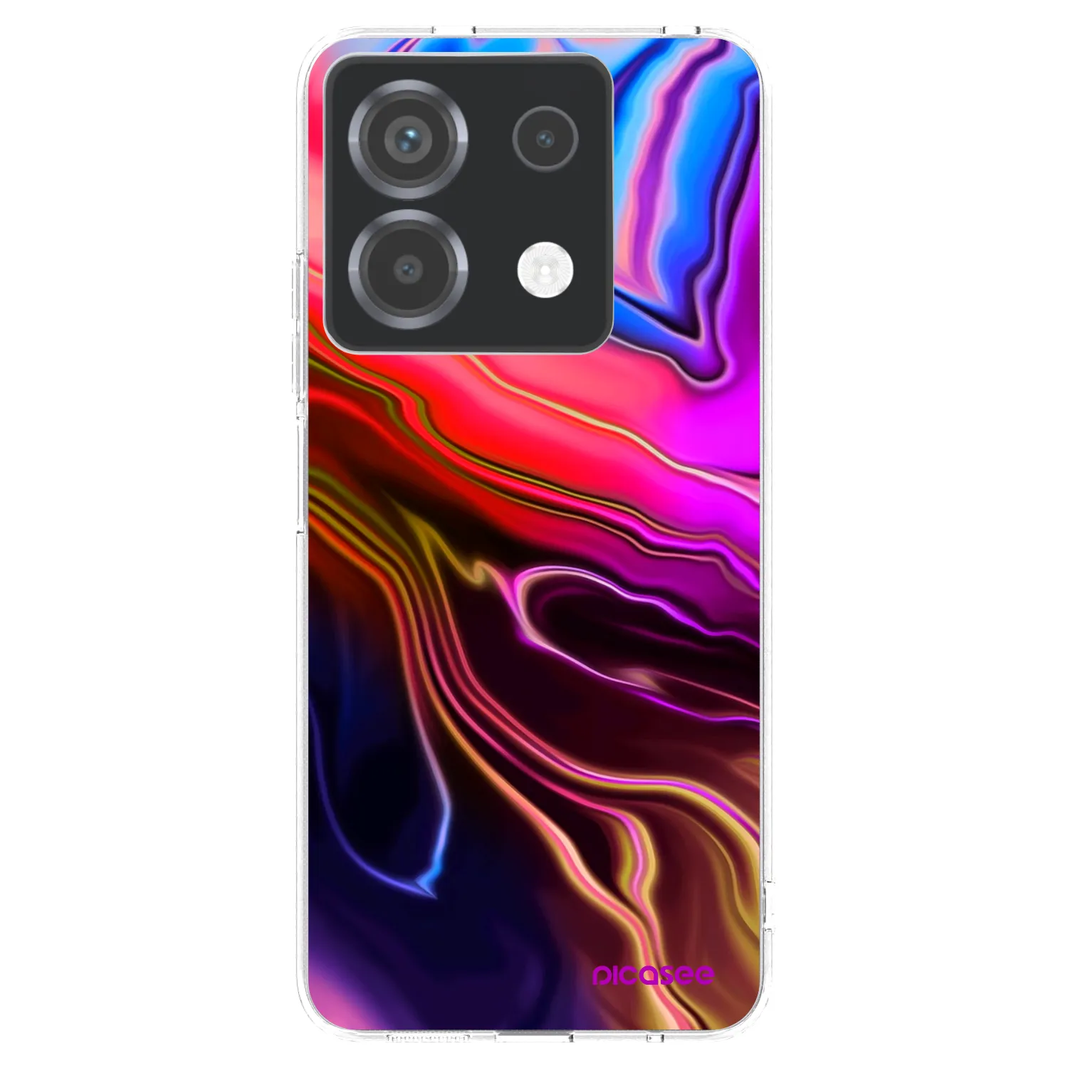 Picasee silikonski prozorni ovitek za Xiaomi Poco X6 - Electric