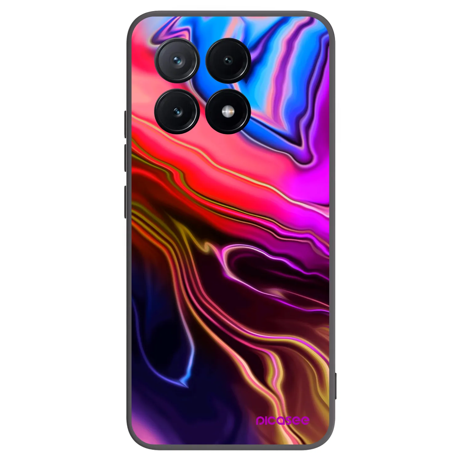 Picasee silikonski črni ovitek za Xiaomi Poco X6 Pro - Electric