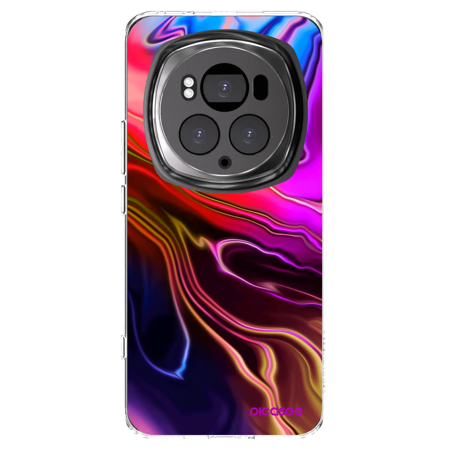 Picasee silikonski prozorni ovitek za Honor Magic6 Pro - Electric