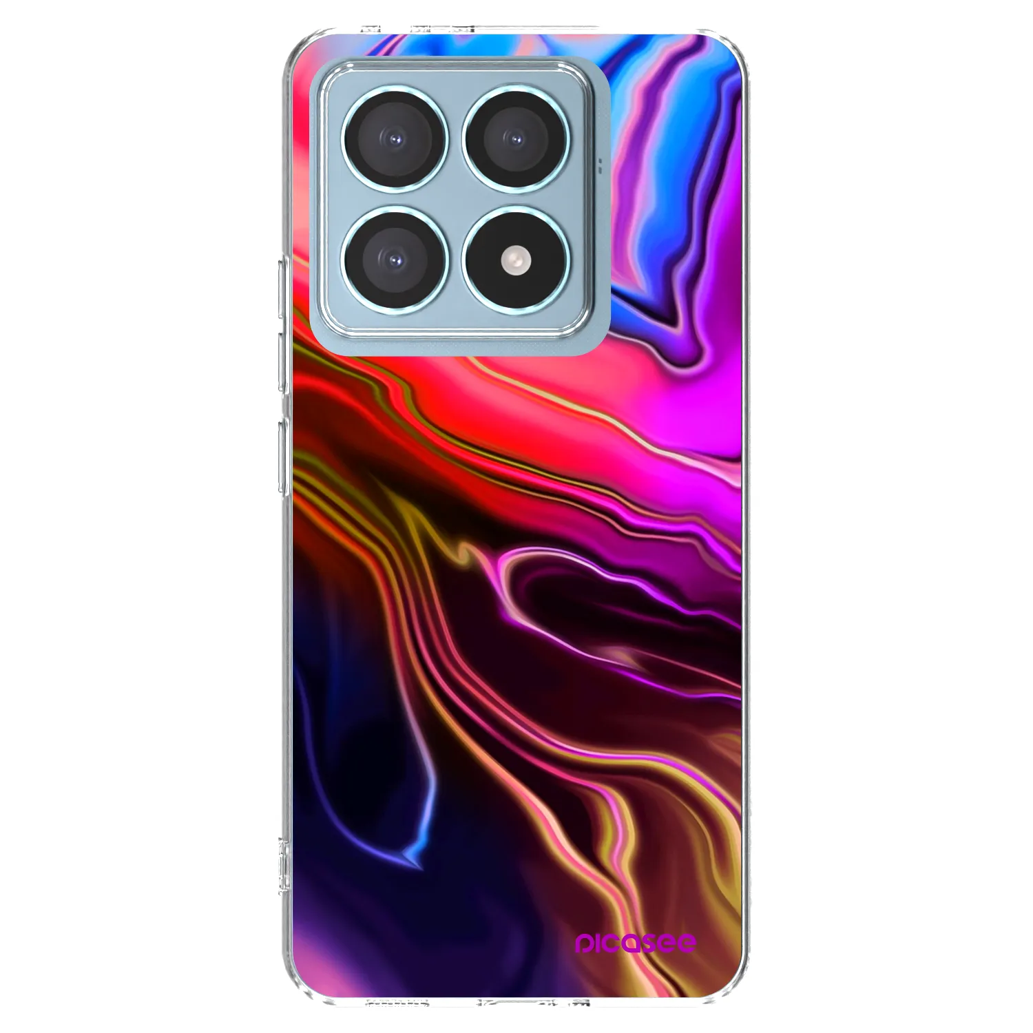 Picasee silikonski prozorni ovitek za Xiaomi 14T Pro - Electric