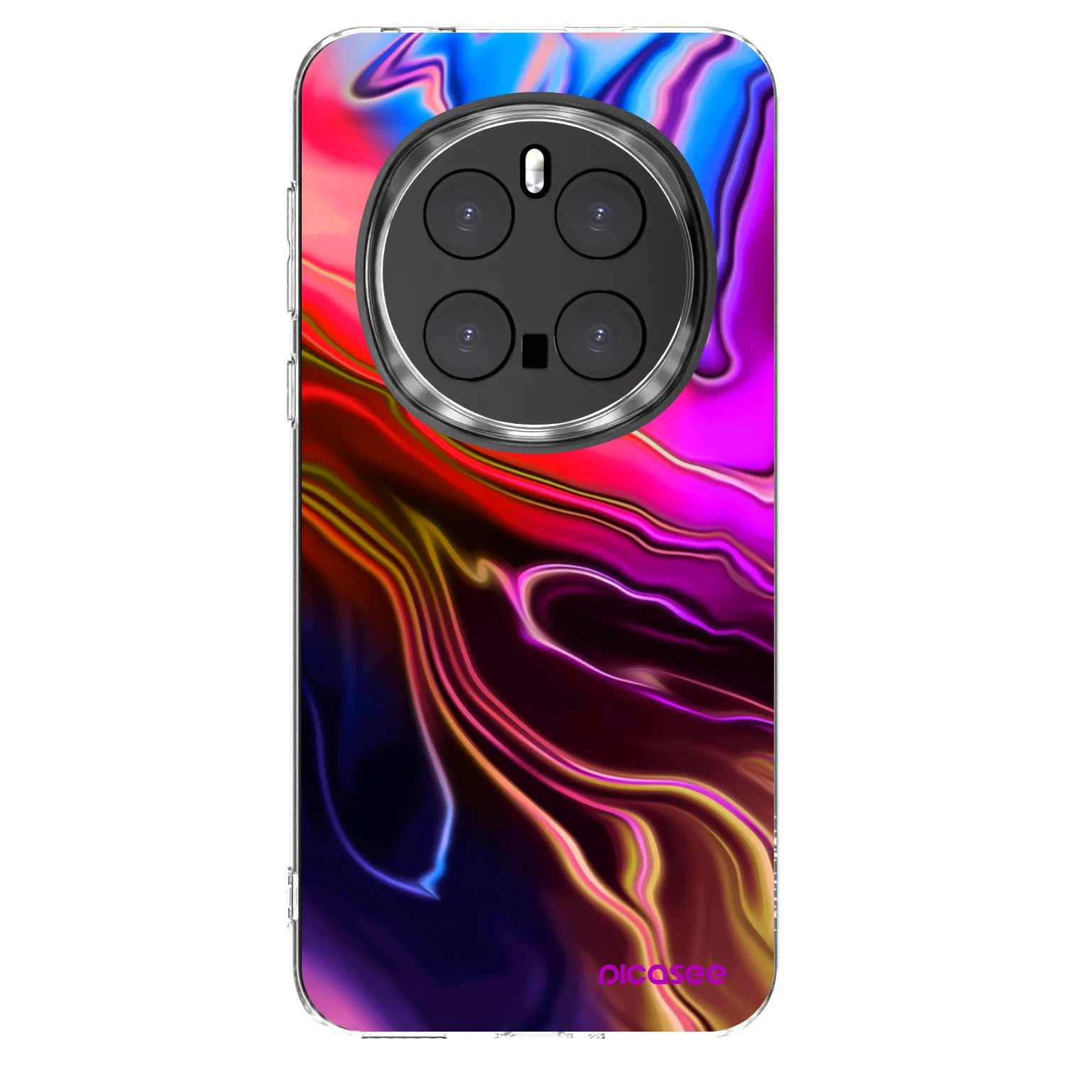 Picasee silikonski prozorni ovitek za Honor Magic7 Pro 5G - Electric