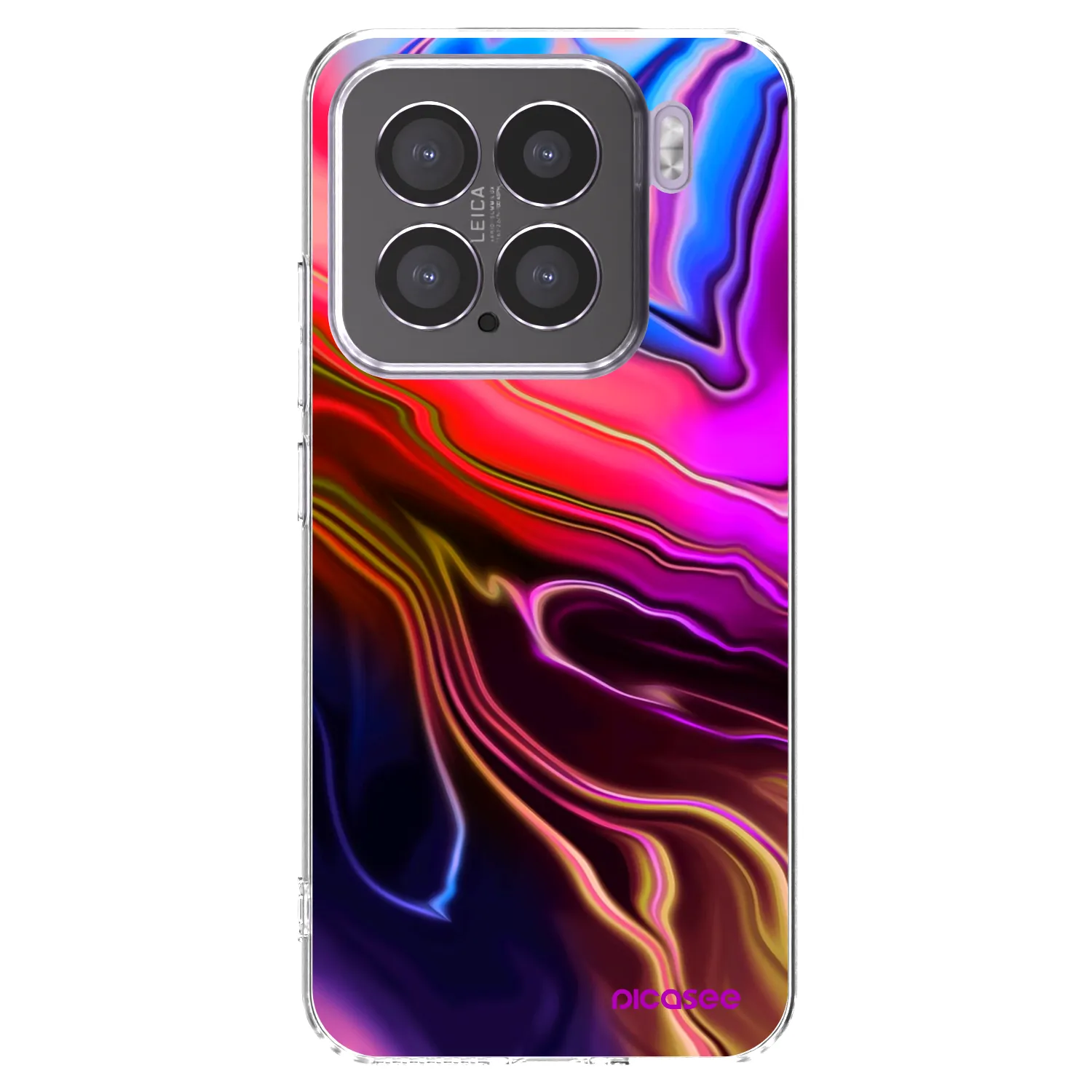 Picasee silikonski prozorni ovitek za Xiaomi 15 - Electric