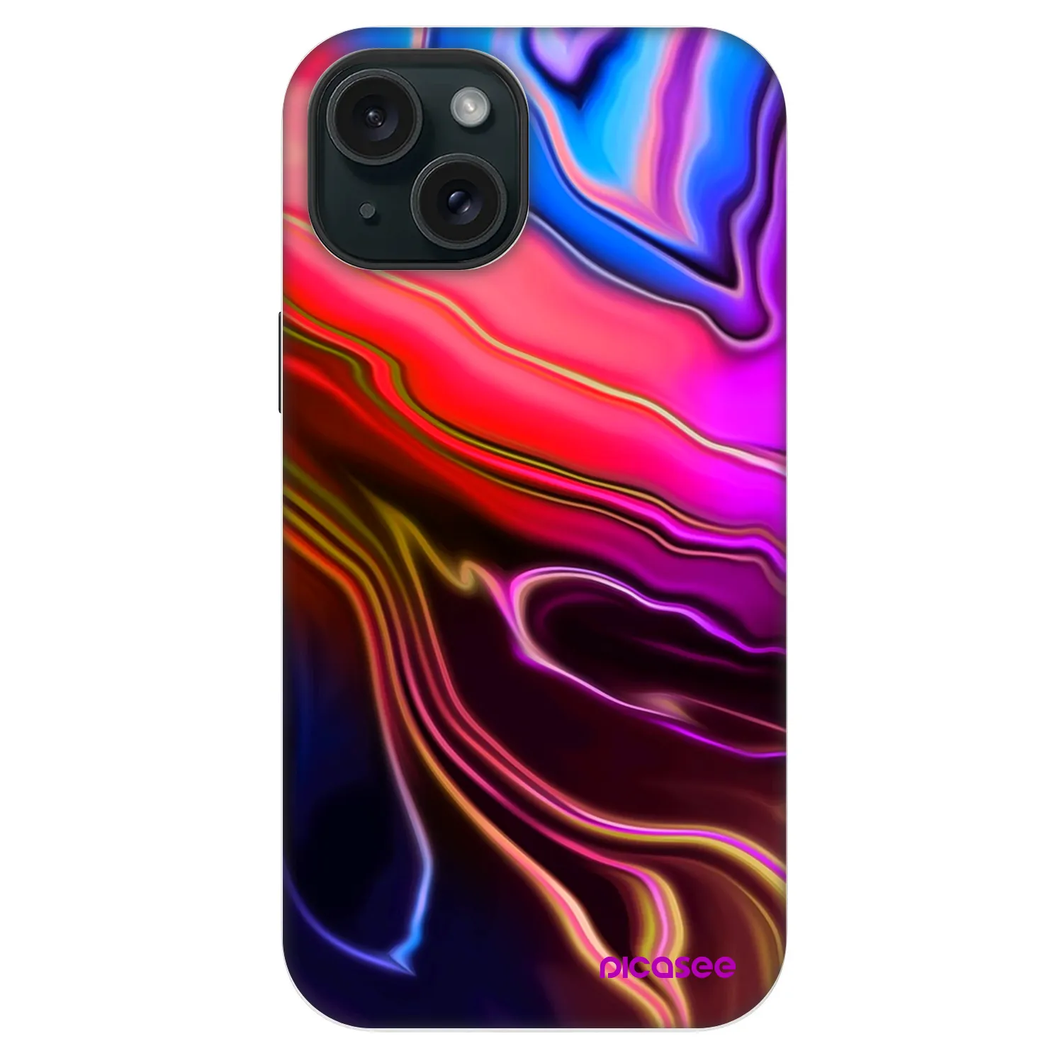 Picasee Fashion Case MagSafe za Apple iPhone 14 - Electric