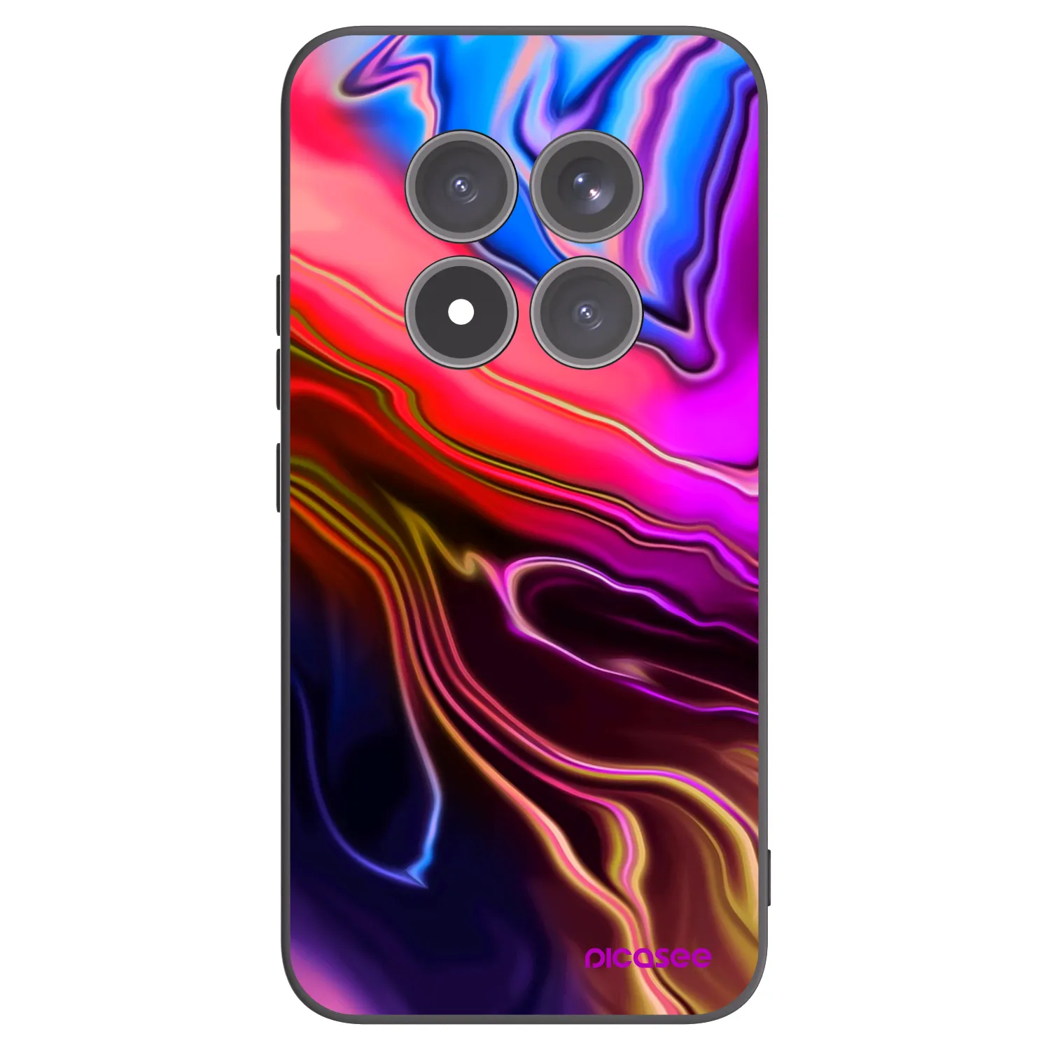 Picasee silikonski črni ovitek za Xiaomi Redmi Note 15 Pro+ - Electric