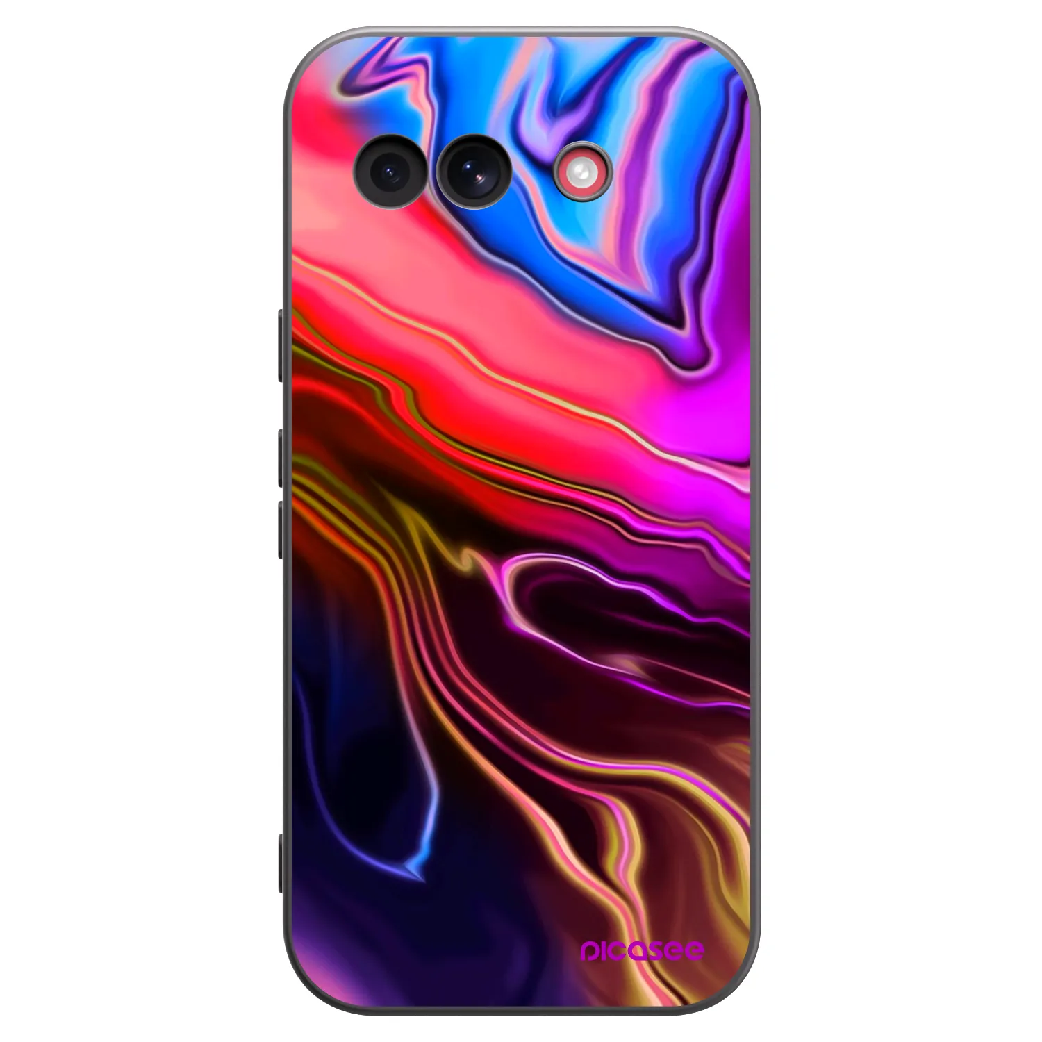 Picasee silikonski črni ovitek za Google Pixel 10a - Electric