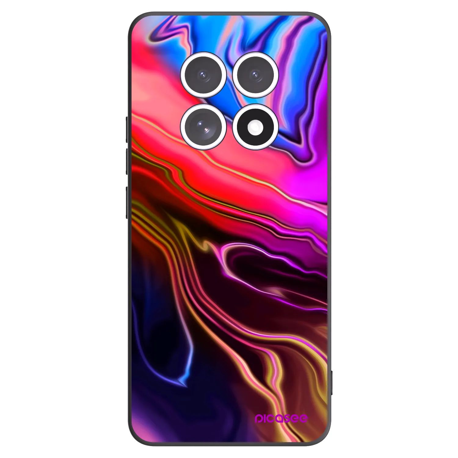 Picasee silikonski črni ovitek za Xiaomi Redmi Note 15 5G - Electric