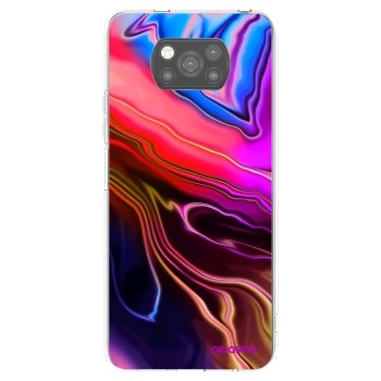 Picasee silikonski črni ovitek za Xiaomi Poco X3 - Electric