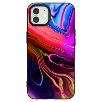 Picasee silikonski črni ovitek za Apple iPhone 12 Pro - Electric