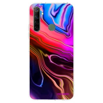 Picasee silikonski prozorni ovitek za Realme 6i - Electric