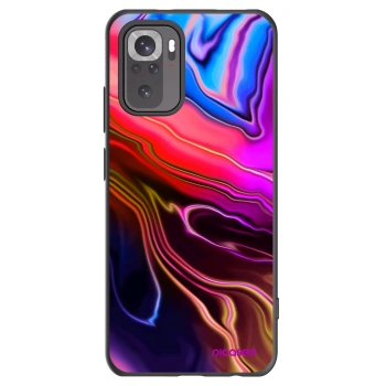 Picasee silikonski črni ovitek za Xiaomi Redmi Note 10S - Electric