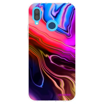 Picasee silikonski prozorni ovitek za Huawei P20 Lite - Electric