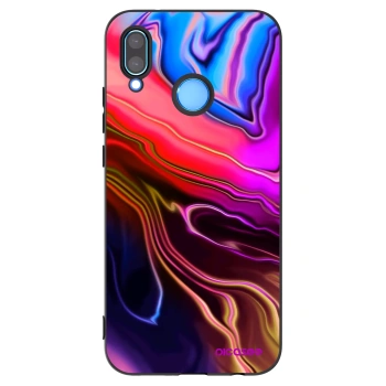 Picasee silikonski črni ovitek za Huawei P20 Lite - Electric