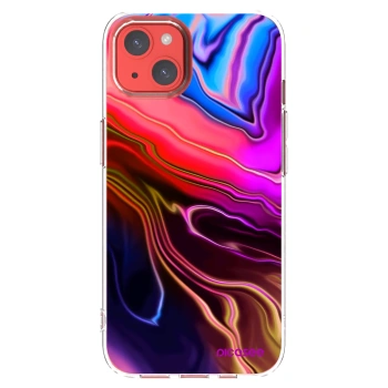 Picasee silikonski prozorni ovitek za Apple iPhone 13 - Electric