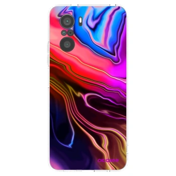 Picasee silikonski prozorni ovitek za Xiaomi Poco F3 - Electric