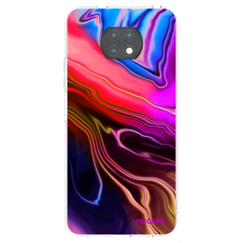 Picasee silikonski prozorni ovitek za Xiaomi Redmi Note 9T - Electric