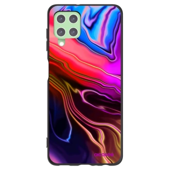 Picasee silikonski črni ovitek za Samsung Galaxy A22 A225F 4G - Electric