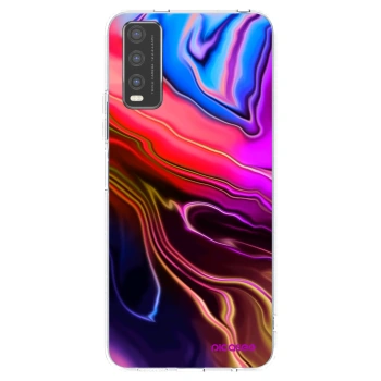 Picasee silikonski prozorni ovitek za Vivo Y20s - Electric