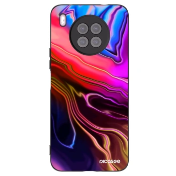 Picasee silikonski črni ovitek za Huawei Nova 8i - Electric