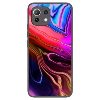 Picasee silikonski črni ovitek za Xiaomi 11 Lite 5G NE - Electric
