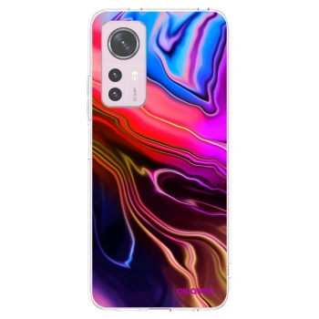 Picasee silikonski prozorni ovitek za Xiaomi 12 - Electric