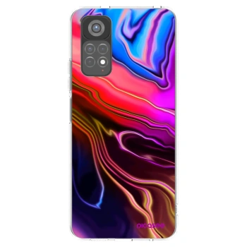 Picasee silikonski prozorni ovitek za Xiaomi Redmi Note 11S 5G - Electric